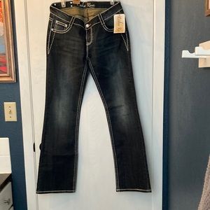 New With Tags Cedar Rose Jeans size 31/34